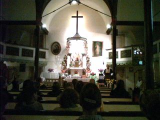 Msza św. w Nowych Polaszkach w kościele pw. Niepokalanego Serca Najświętszej Marii Panny